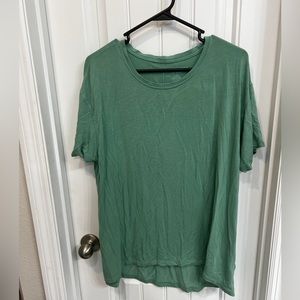AEO soft and sexy green scoop tshirt